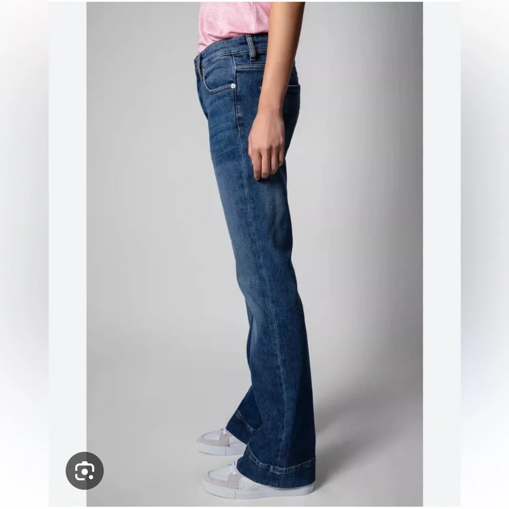 Zadig & Voltaire Vincente Jeans Size 28 Medium Wash Bootcut Denim